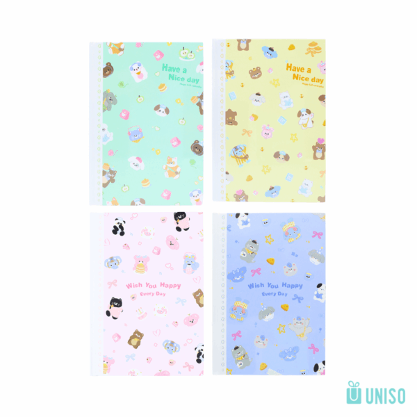 Caderno Capa Dura Sweet Time Bichinhos B6 112 Fls 12,2x17,8cm - UNISO - UND