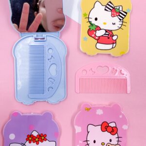 Espelho de Bolsa Fofo Hello Kitty