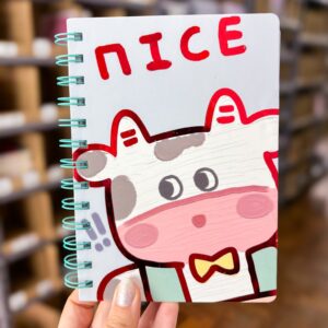 Caderno Capa Dura Aramado Cute Sweet 17,5x12,5cm 80 fls - IMPORTADO - UND