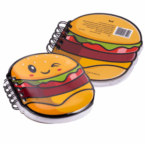 Caderno Formato Fast Food  80 fls 95X100mm - BRW - UND