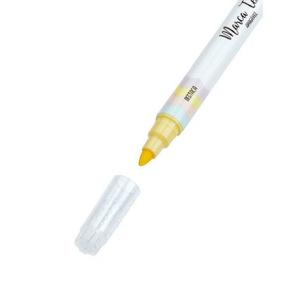 Marca Texto Apagável Pastel BRW - KIT 4 UND