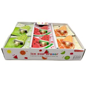 Borracha Picolé Frutinhas - Blister 1 Und