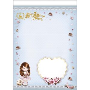 Caderno Colado Papel de Carta 50 fls JOLIE - TILIBRA - UND