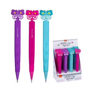 Lapiseira Plástica 0.7 mm Butterfly - BRW - 4 UND