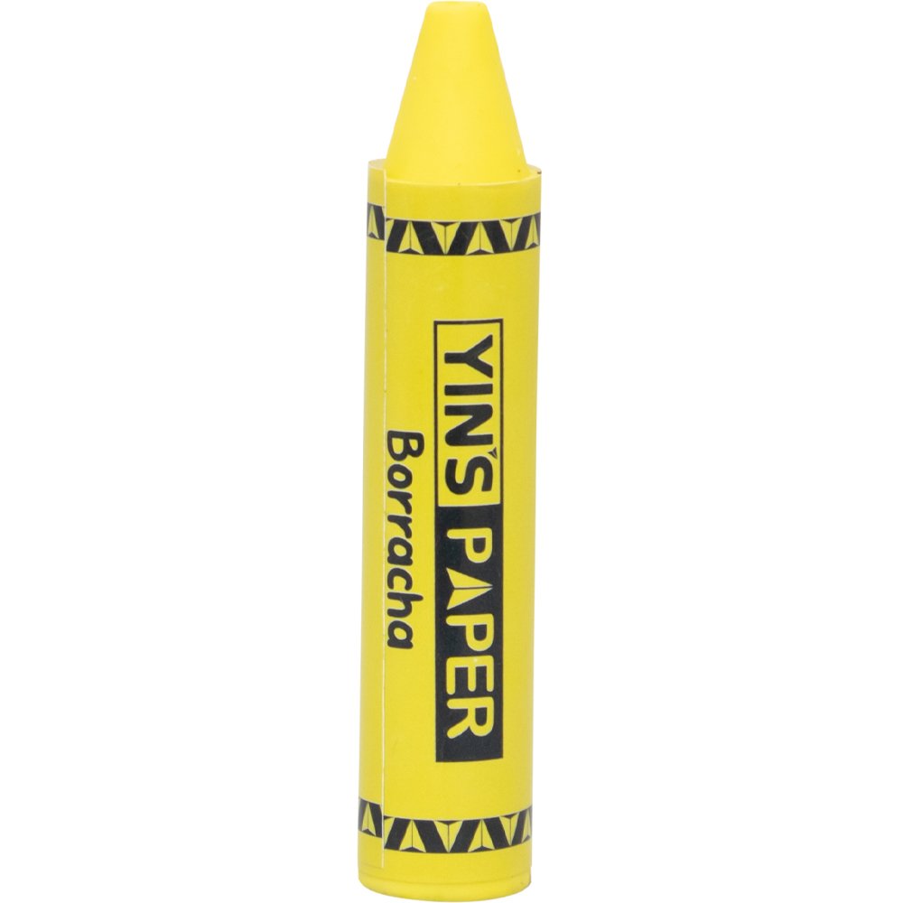 Borracha Formato Giz de Cera Cryons - YINS PAPER - POTE 24 UND