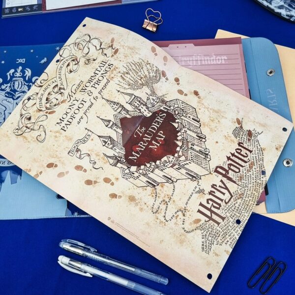 Fichário Universitário Harry Potter em PVC Cristal DAC