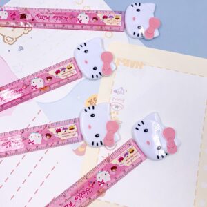 Régua 15cm Hello Kitty - Kit 2 Und