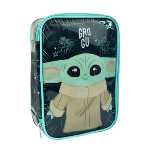 Estojo Baú Grande 100 Canetas Star Wars Mandalorian DAC