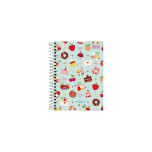 Caderneta Espiral Capa Dura 1/8 Charme 80 Fls 11x15,4cm - TILIBRA - UND