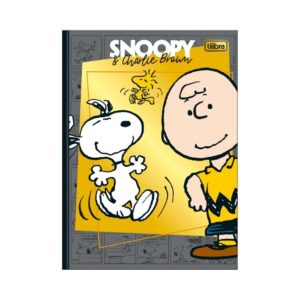 Caderno Colegial Costurado LUXO 80 fls SNOOPY - TILIBRA - UND
