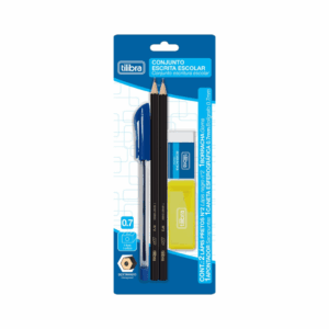 Kit Escrita Escolar Basic 4 Peças Tilibra