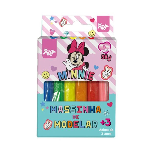 Massinha de Modelar Minnie 6 Cores - DAC