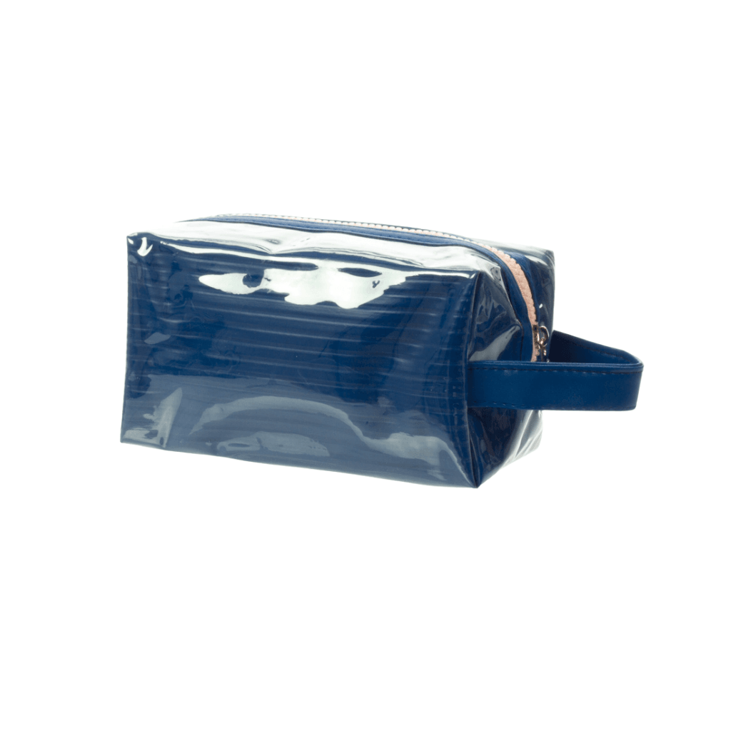 Necessaire Bauzinho Emborrachada Azul SORRIA 10x18x9cm - FLORIE - UND