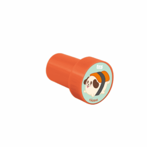 Carimbo Autotintado Animaloucos Comidinhas Tris - Blister 5 Und