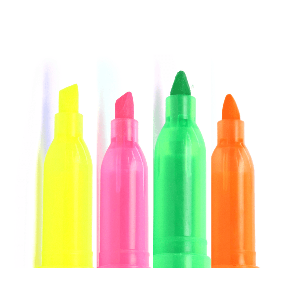 Marca Texto SLIN NEON - KIT OFICIAL - 6 UND