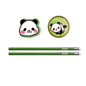 KIT Escolar Panda 6 Peças - FOFY - UND