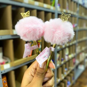 Caneta Metálica Princesa Pompom - FOFY - UND
