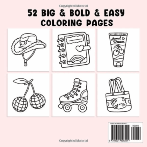KIT Livro de Colorir Cute e Groovy Coco Wyo + 10 CANETAS TOUCH
