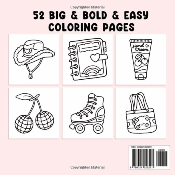 KIT Livro de Colorir Cute e Groovy Coco Wyo + 10 CANETAS TOUCH