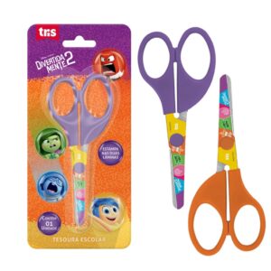 Tesoura Escolar Divertidamente 13cm TRIS