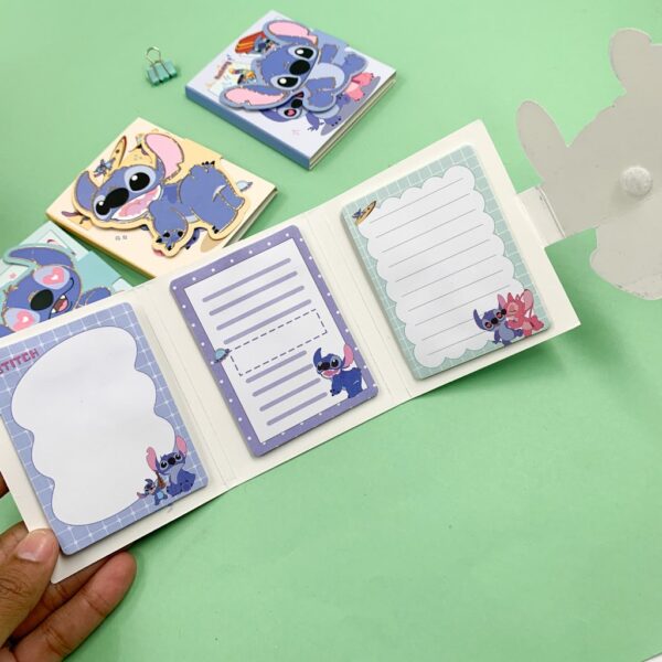 Bloco de Notas Adesivado Sanfona STITCH - UND