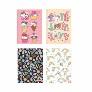 Agenda Costurada 12,3 x 16,6 cm SPICE FEMININA 2026 - TILIBRA - UND