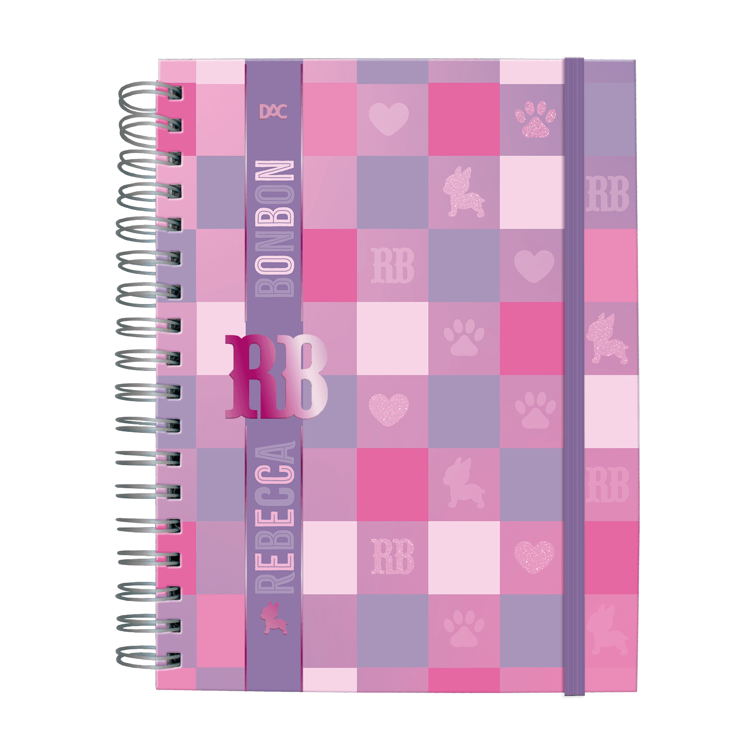 Caderno Smart Universitário 10 Divisórias Rebecca Bonbon 80 fls - DAC
