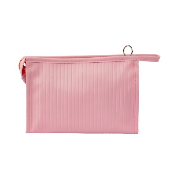 Necessaire Emborrachada Rosa "HOJE TEM TUDO PARA SER LINDO" 23x6x16cm - FLORIE - UND
