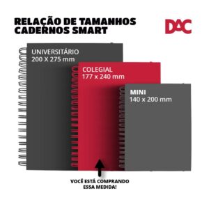 Caderno Smart Colegial Rebecca Bonbon Verde 80 Fls - DAC