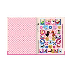 Caderno Brochura Capa Dura Universitário Brownie Dog 20x27,5cm 80 Fls - TILIBRA - UND