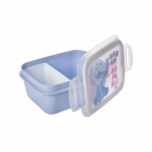 Marmita c/ Trava e Divisória STITCH 850ml PLASÚTIL - UND