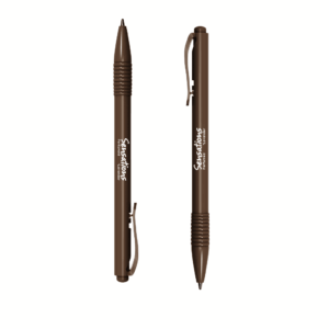 Caneta Esferográfica Clic Perfumada Marrom Chocolate 0.7mm NEWPEN - UND