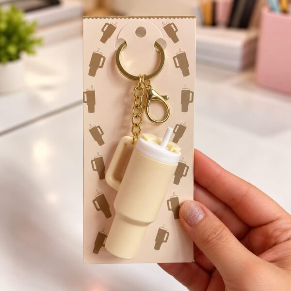 Chaveiro Tendência Charm Copo Porta Batom - IMPORTADO - UND