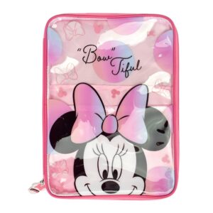 Pasta Universitária Grande c/ Bolso Interno Minnie DAC