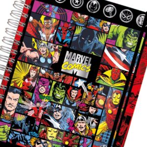 Caderno Smart Universitário 10 Matérias Marvel DAC