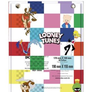 Porta Fichas Argolado Looney Tunes DAC