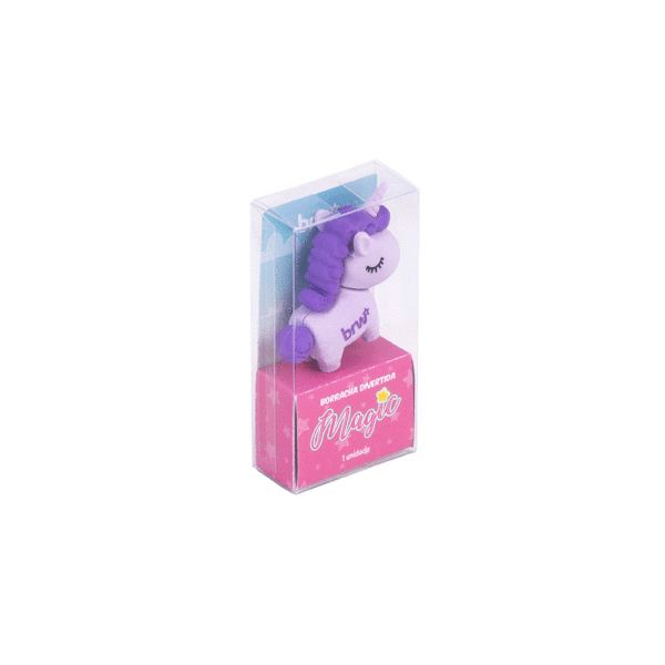 Borracha Magic Unicórnio BRW - Display 24 Und