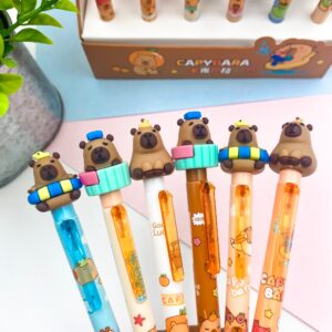 Caneta Esferográfica 0.5mm CAPIVARA Verão - IMPORTADO - CX 36 UND