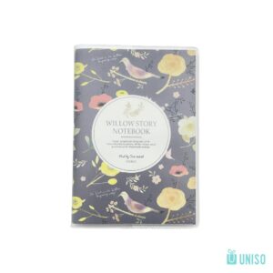 Caderno A6 Capa Protetora FLOR 9,5x13,4cm - UNISO - UND