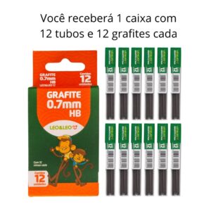 Grafite HH 0.7mm LEO E LEO - CX 12 TUBOS