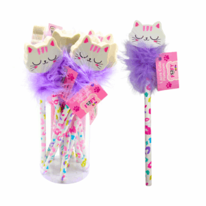 Lápis Fofo Cute Pompom - FOFY - UND