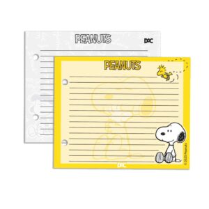 Porta Fichas Mini Fichário Horizontal Snoopy 80 fls - DAC
