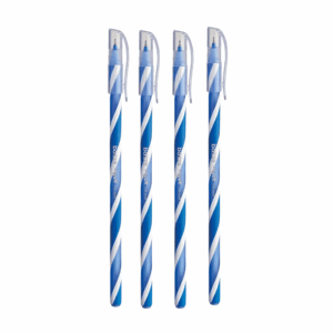 Caneta Esferográfica Wave Azul 1.0mm - TRIS BAZZE - POTE 24 UND