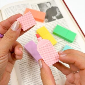 Marca texto Fofo Biscoitinho Mirabel 6 Cores - BLISTER