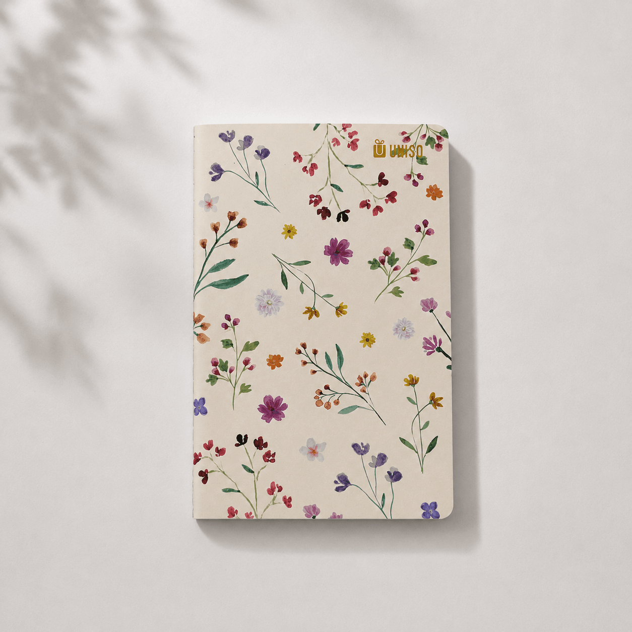 Caderno A5 Brochura PONTILHADO Florescer 13,5x20,5cm 32fls - UNISO - UND