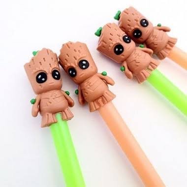 Caneta Fofa Groot - PACOTE 6 UND