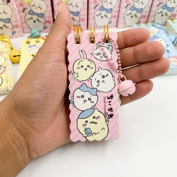 Mini Bloco de Notas c/ Espiral Chiikawa - UND