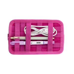 Estojo Nylon Multi Elástico BRW - Rosa