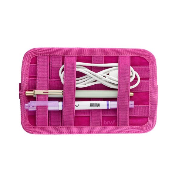 Estojo Nylon Multi Elástico BRW - Rosa