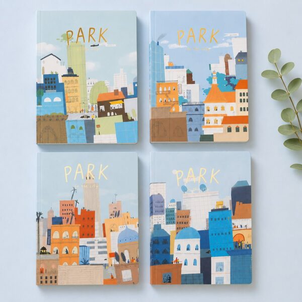 Caderno A5 Sketchbook SEM PAUTA Park 14,4x 21cm - UNISO - UND